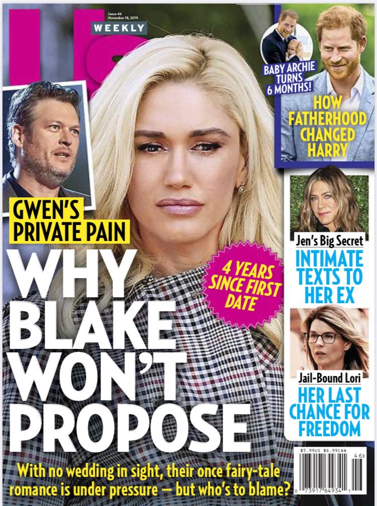 Us Weekly feature