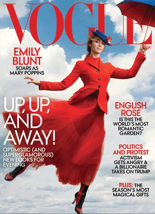 Vogue magazine cover
