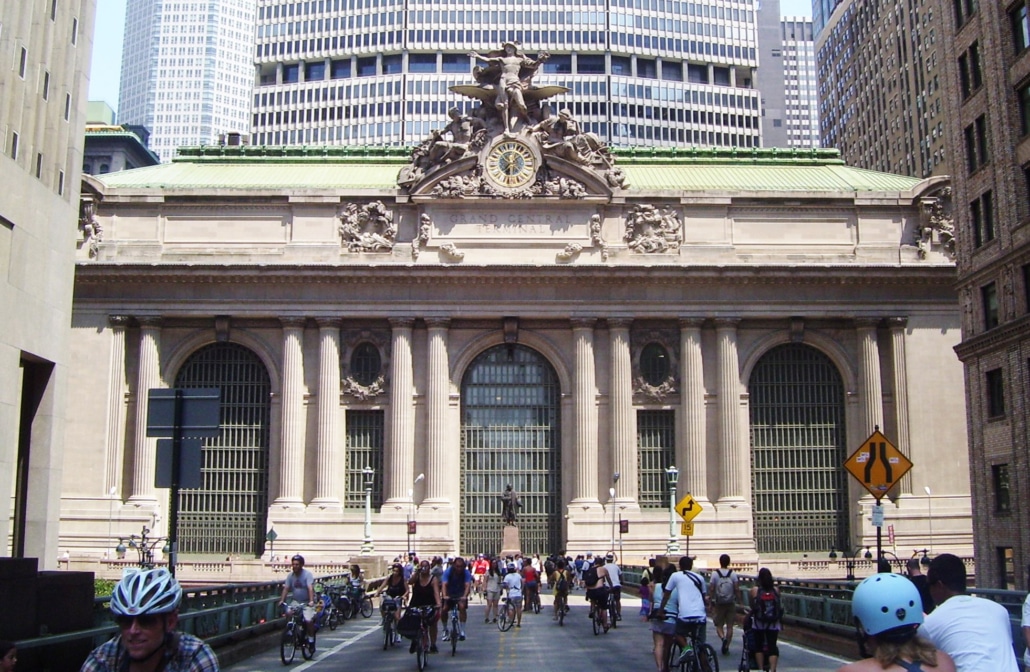 Grand Central Terminal, the landmark most hotel guests navigate by, half a block from Envious Lashes
